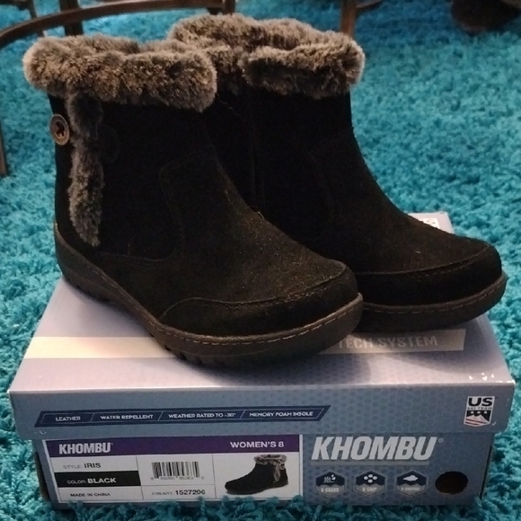 New Khombu Ankle Winter Boots - Picture 2 of 6